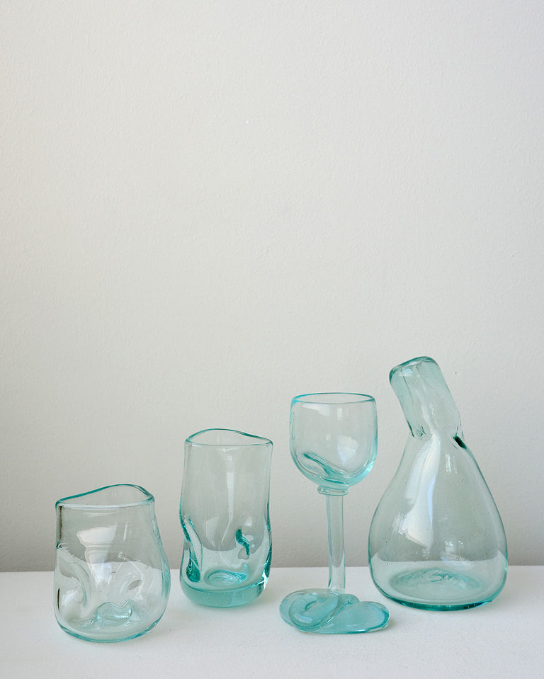 Thaw - Gobelet en verre recyclé transparent