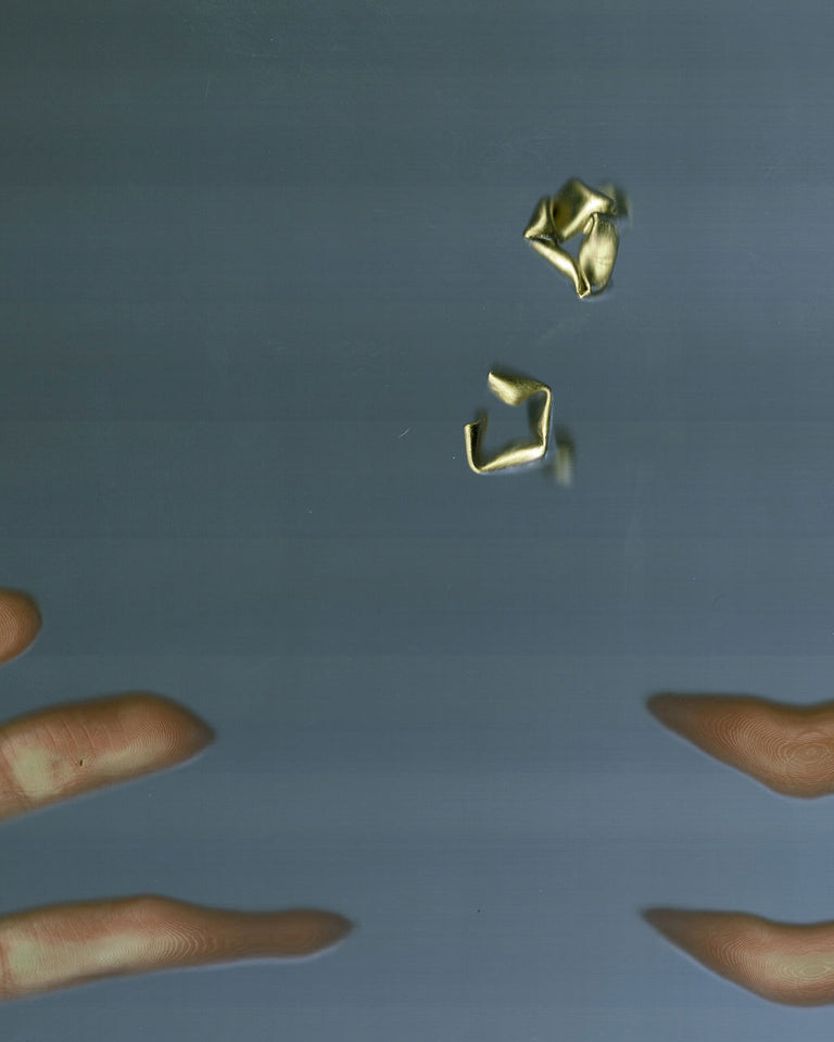 Everyone Wants to Rule the World - Recycled Gold Vermeil Earrings