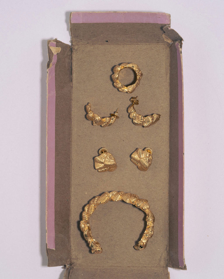 Crème au beurre (ou, La cerise sur le gâteau) - Bague plaquée or