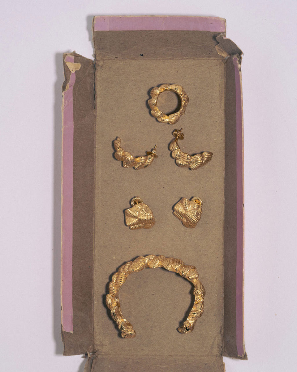 Crème au beurre (ou, La cerise sur le gâteau) - Bague plaquée or
