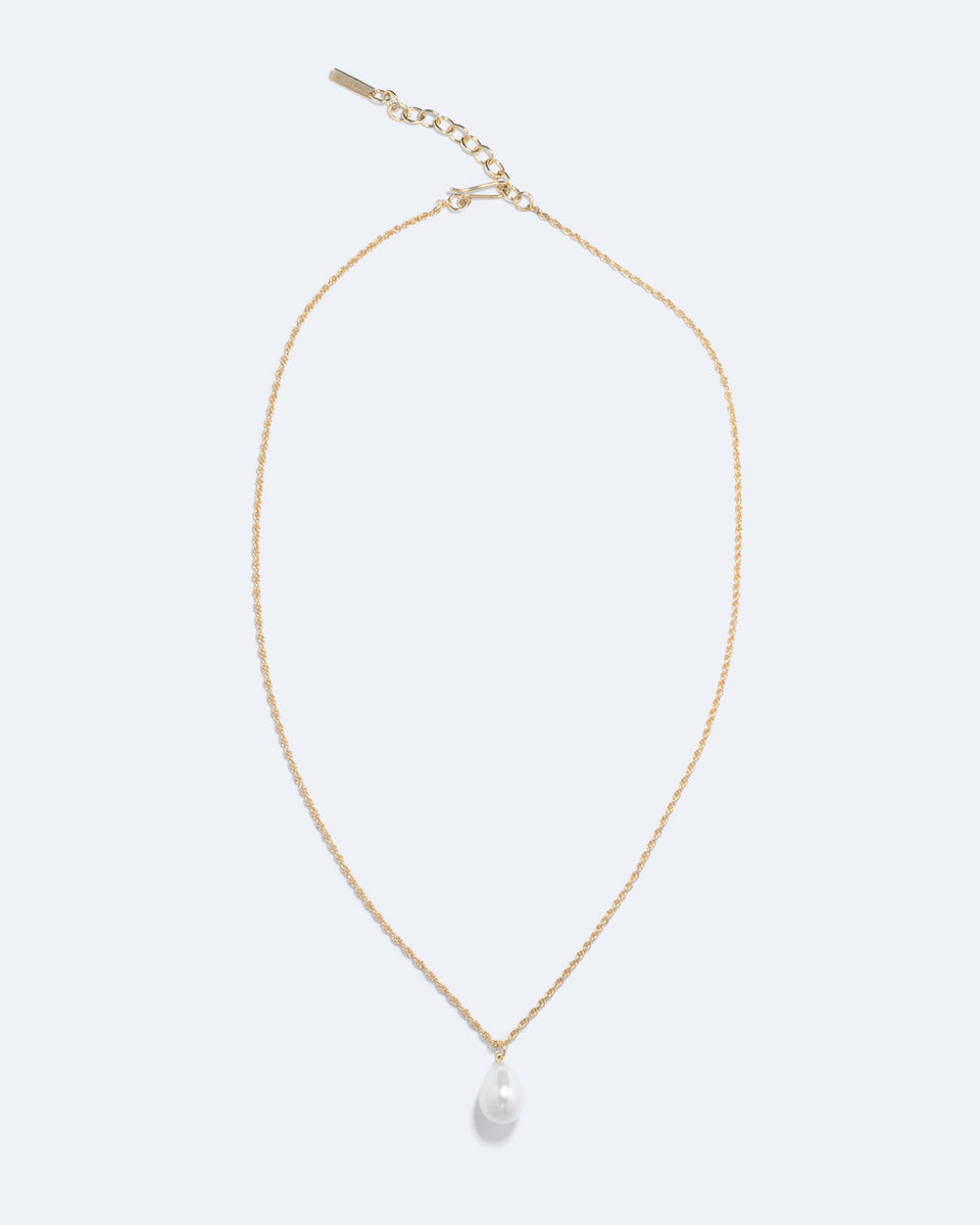 In the Cloud - Pearl and Gold Vermeil Necklace