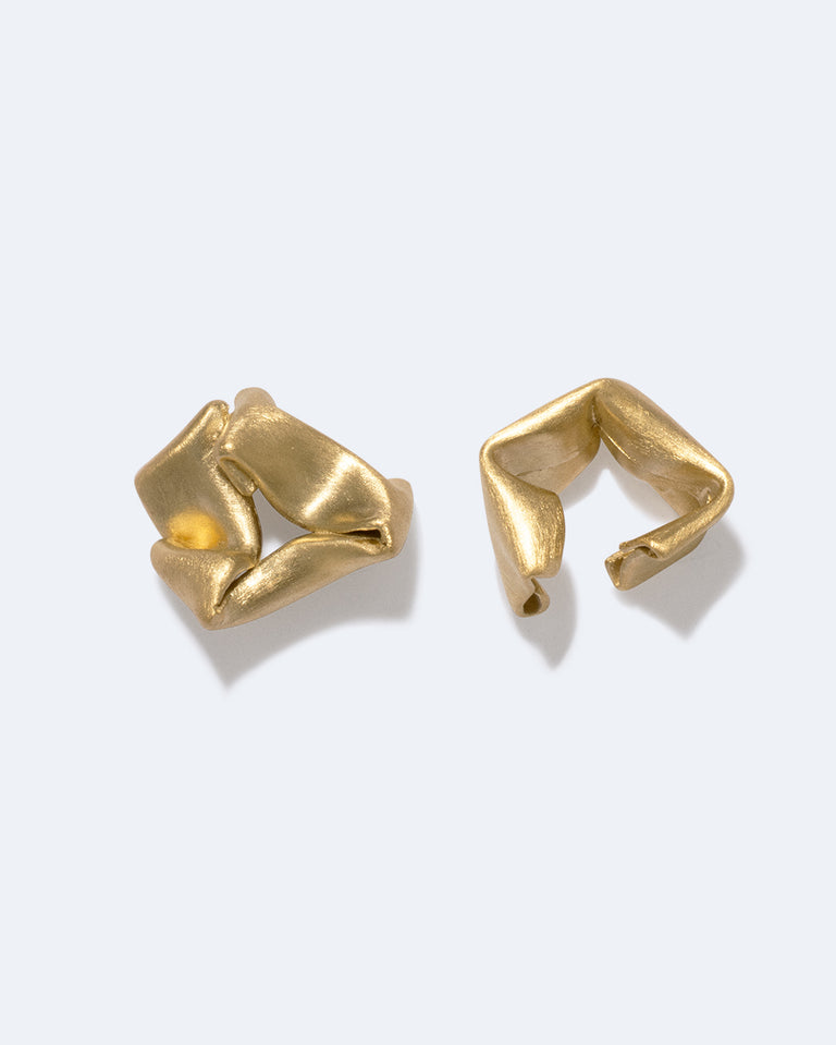 Everyone Wants to Rule the World - Recycled Gold Vermeil Earrings