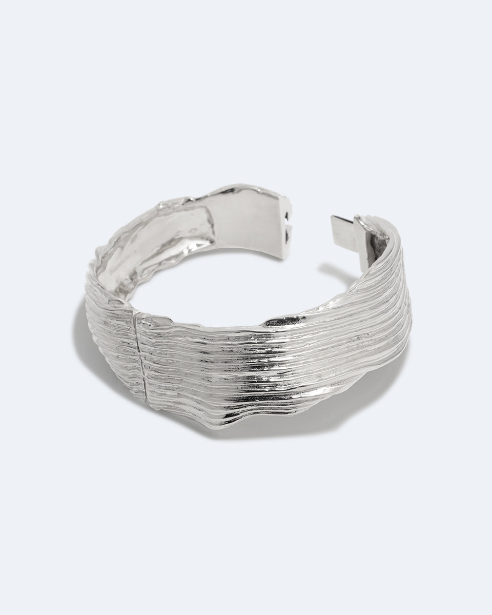 Destiny’s Tributaries - Silver Plated Cuff