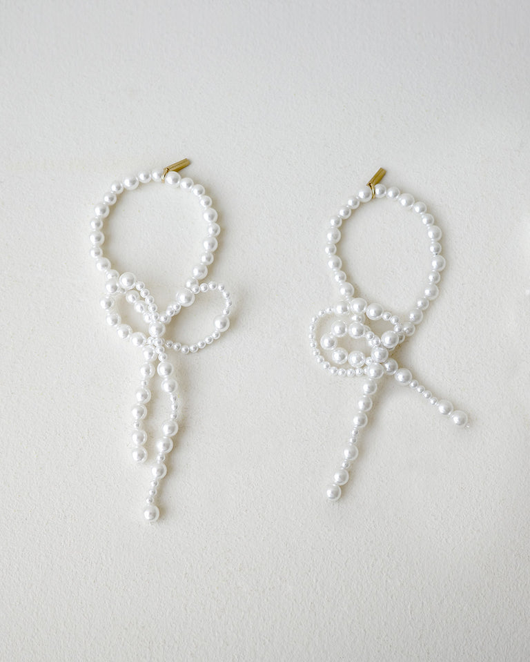 L30 - Lot de 2 ronds de serviette fausses perles