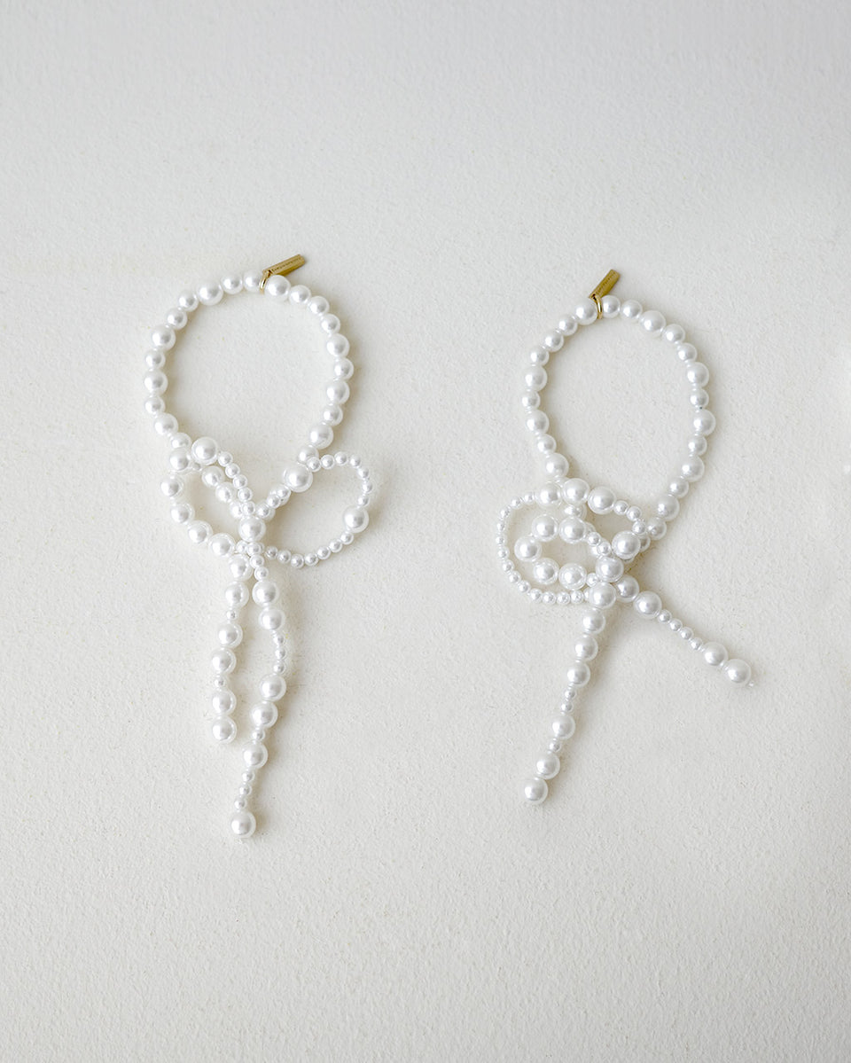 L30 - Lot de 2 ronds de serviette fausses perles