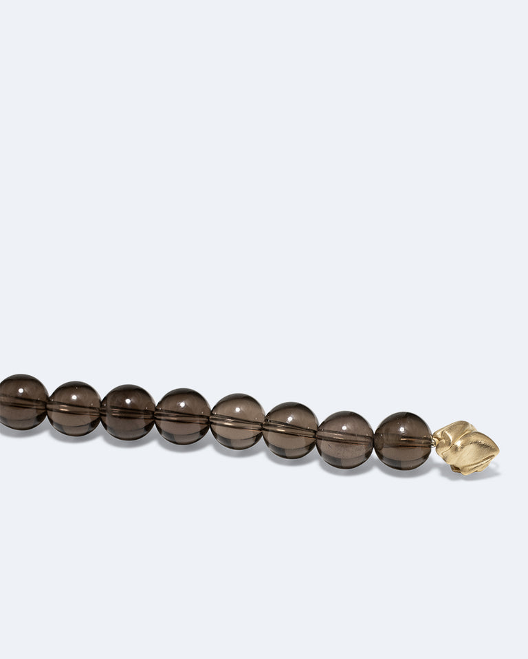 Tidelands - Smoky Quartz and Recycled Gold Vermeil Necklace