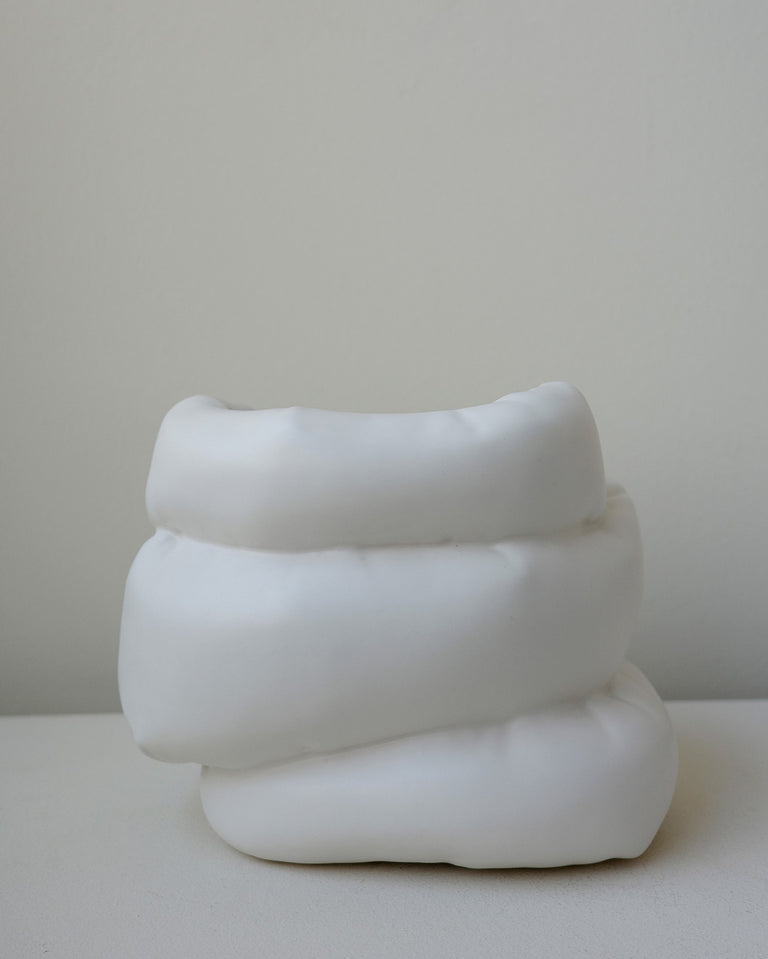 Inflated - Large Vessel in Matte White