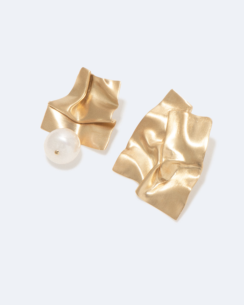 Cohesion - Gold Vermeil Earrings