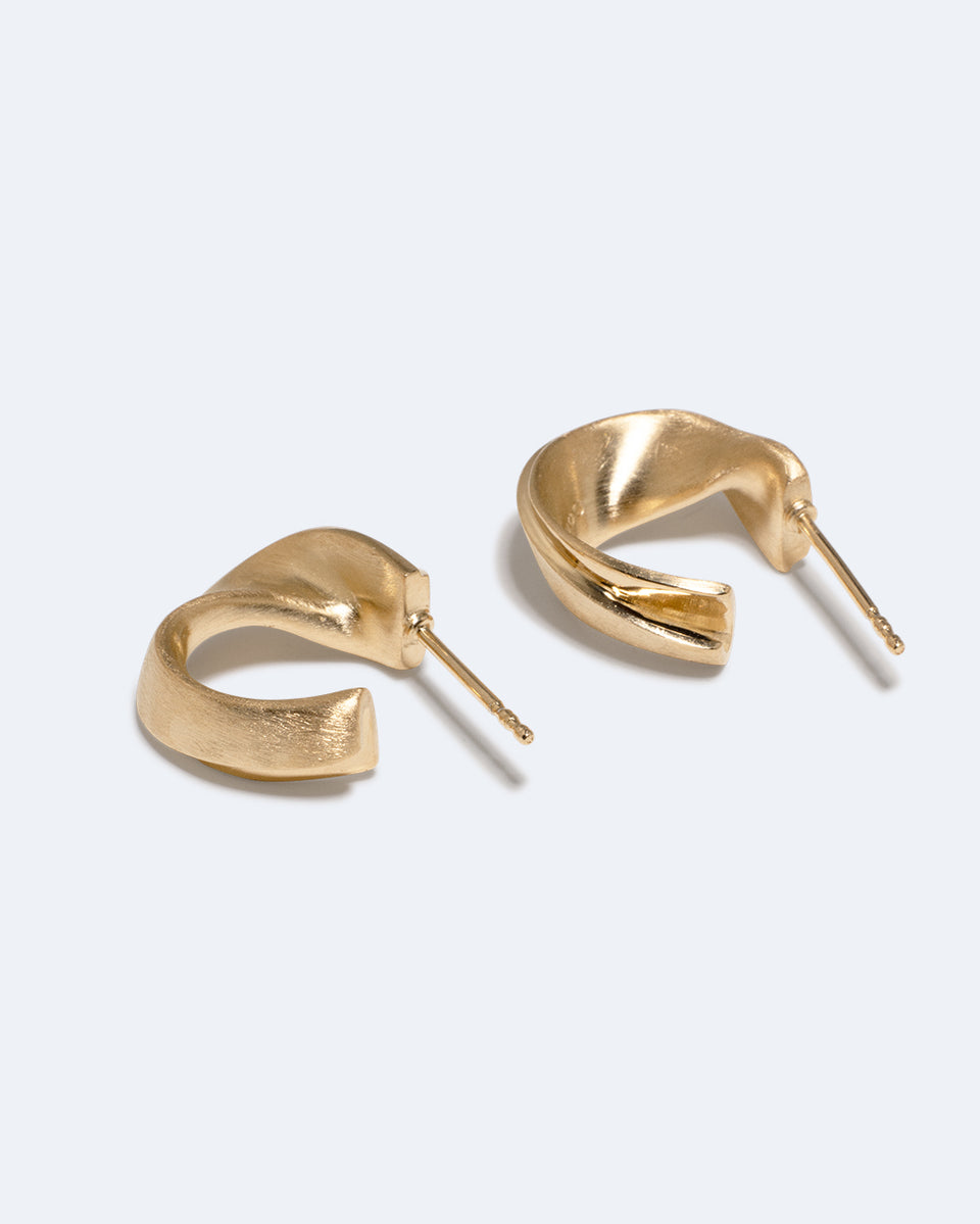 Plume - Recycled Gold Vermeil Earrings