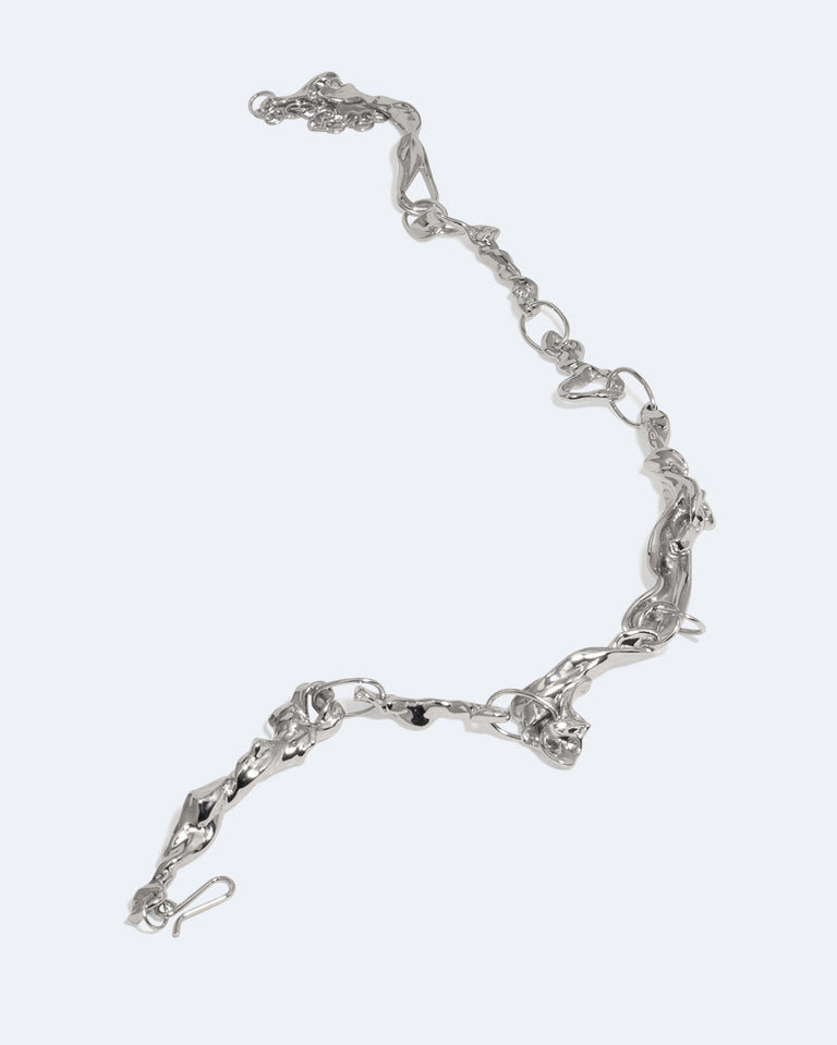Treacle - Rhodium Plated Necklace