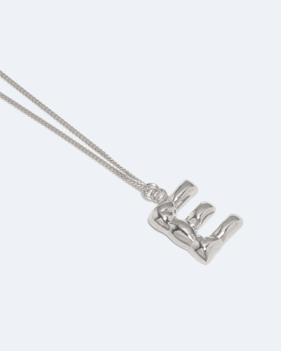 Classicworks™ E - Recycled Sterling Silver Necklace