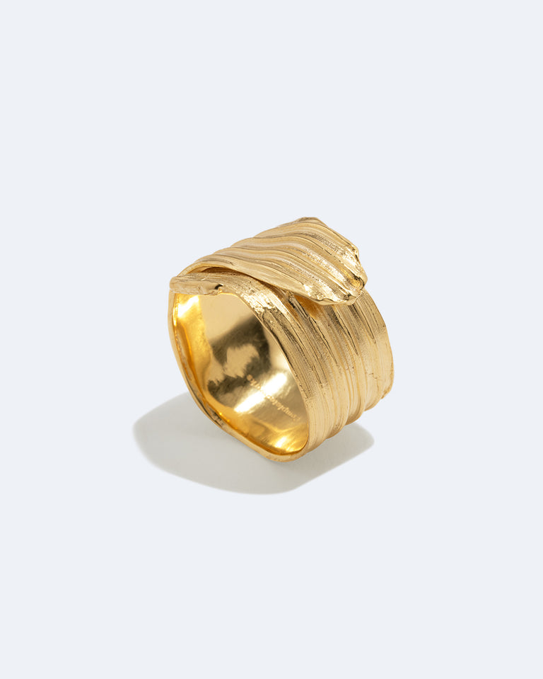 R2259 - Bague plaquée or