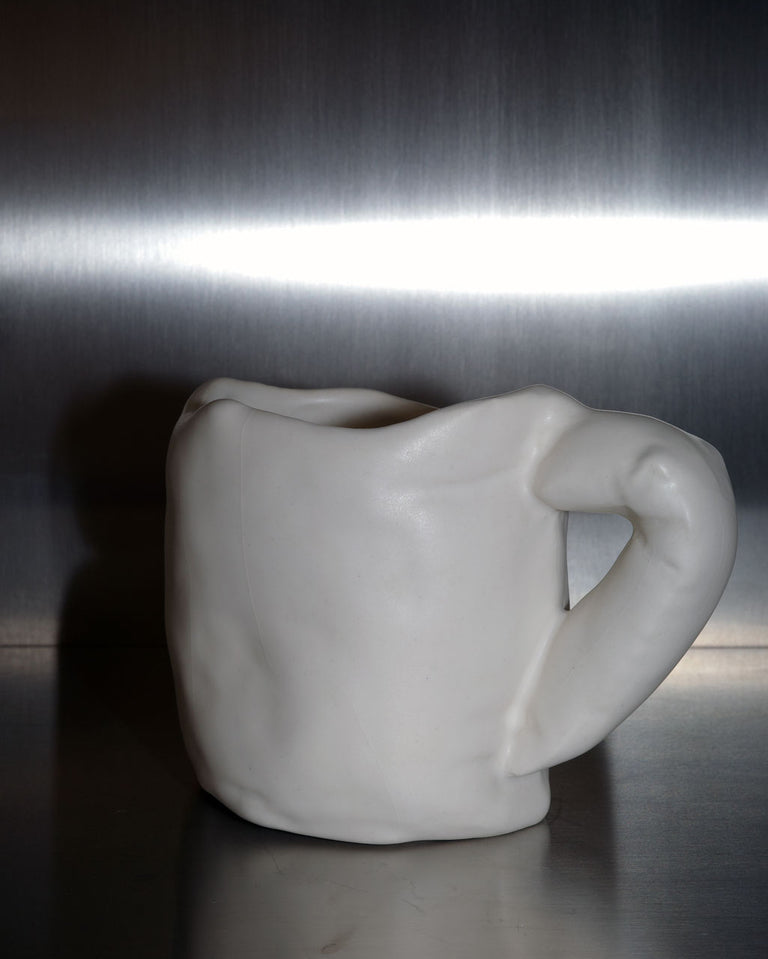 Stand Back! This Mug is Deflating - Mug in Matte White