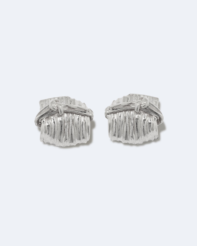 R2257 - Boucles d'oreilles en argent recyclé