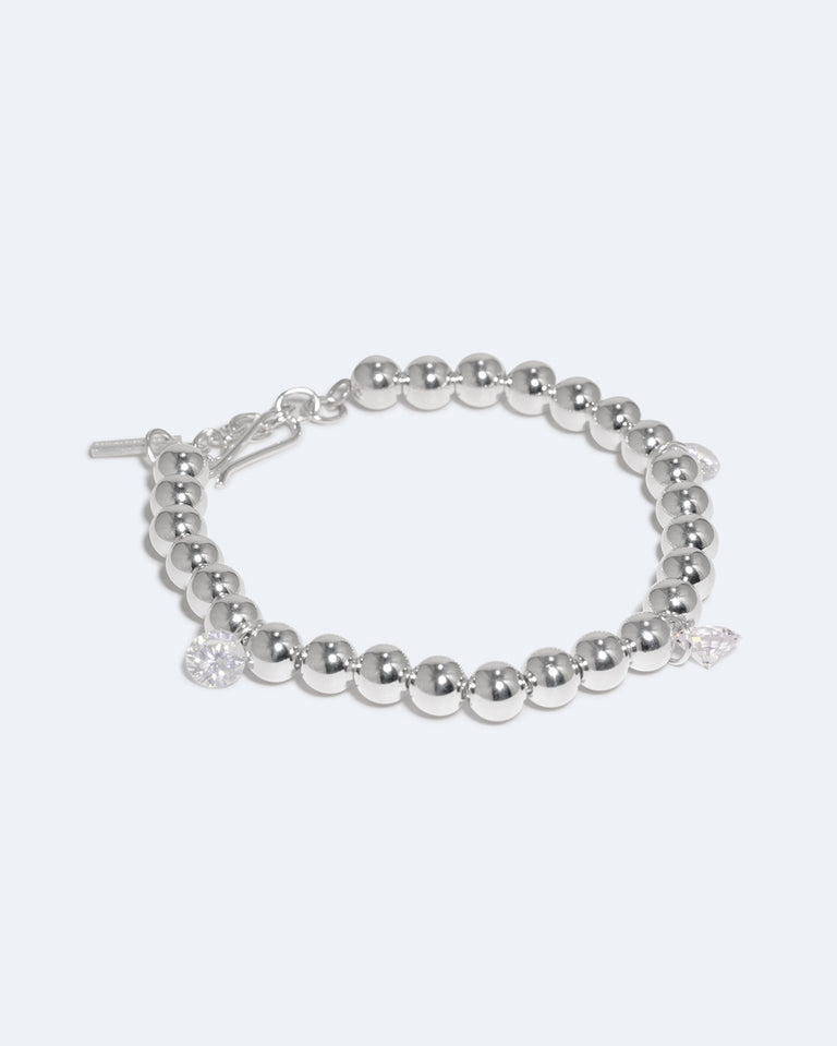 À quelque chose malheur est bon - Bracelet en zircone et argent sterling