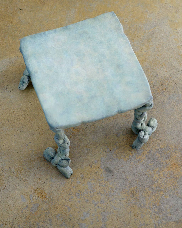 Repose-pieds en bronze