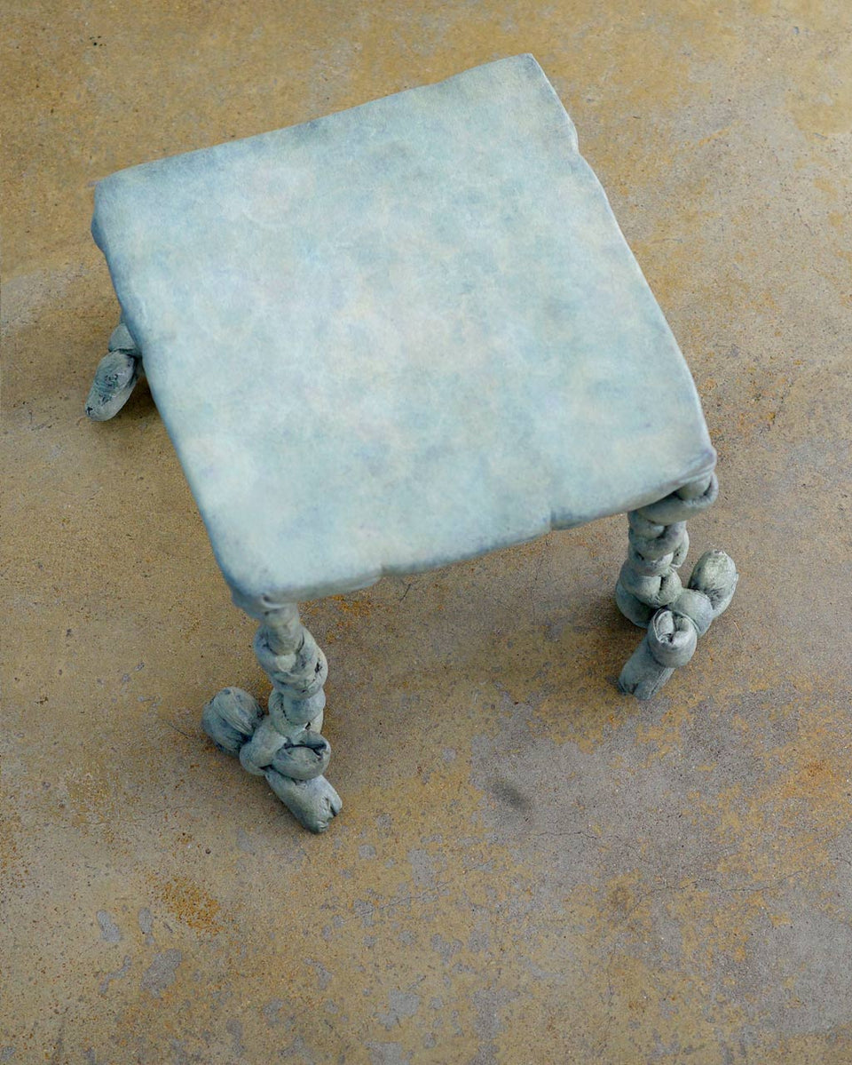 Repose-pieds en bronze