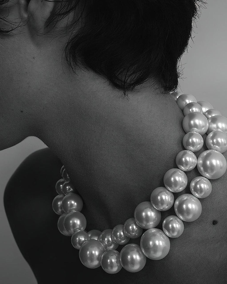 Bells, But No Whistles - Pearl and Gold Vermeil Necklace