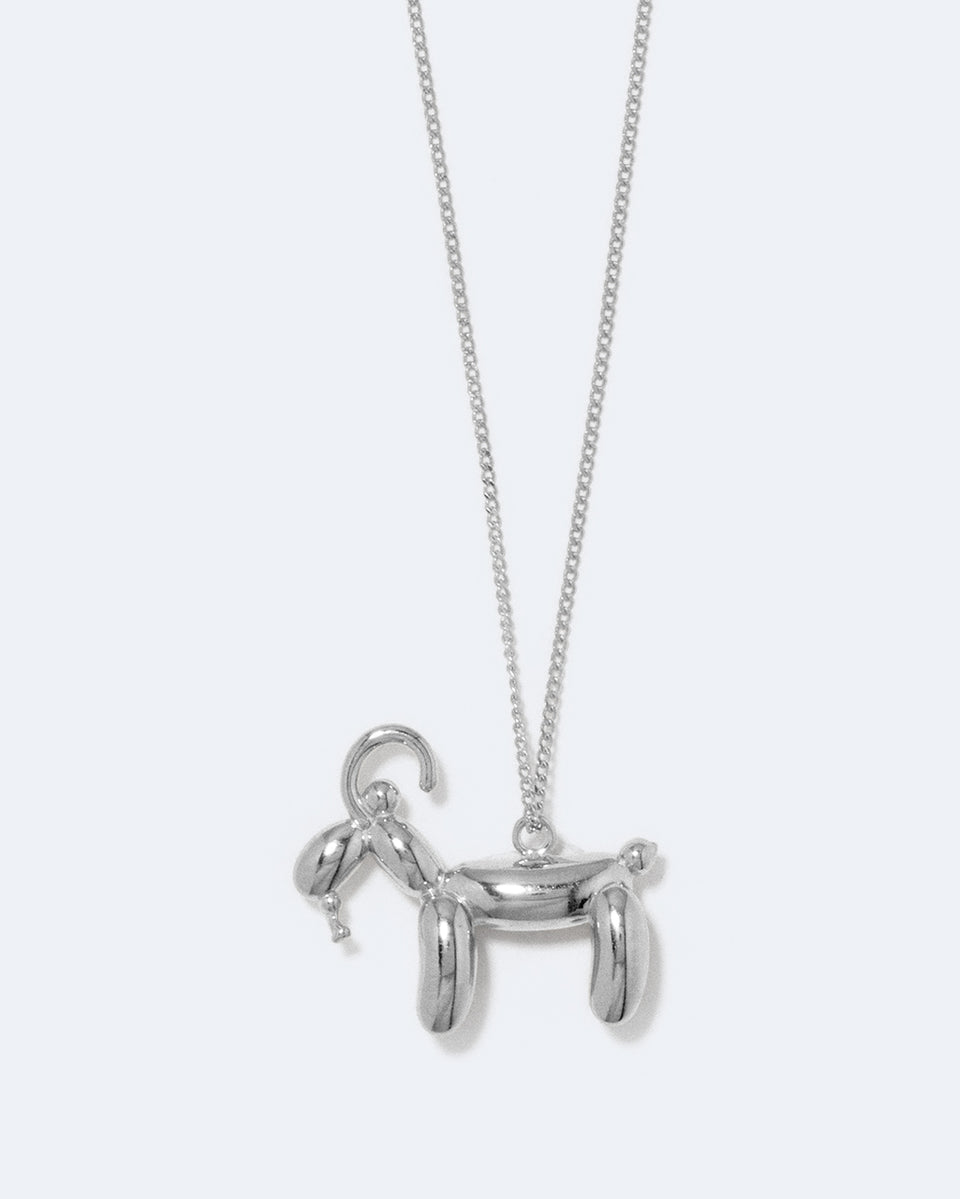 Pendentif plaqué platine Classicworks™ Ballon signe du zodiaque Capricorne
