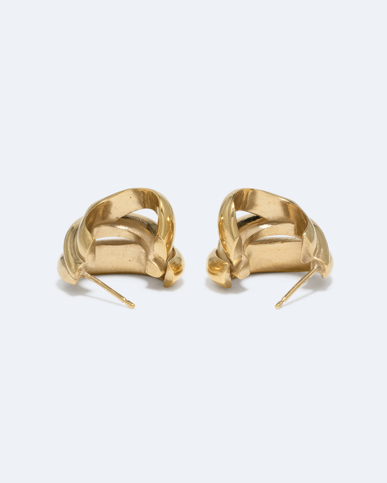 Dollop - Boucles d'oreilles en vermeil recyclé
