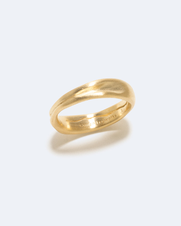 Dégonflé (« Ne pas gonfler ») – Bague en vermeil