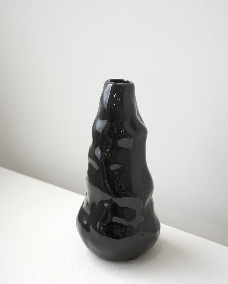 The Rise and Decline of Patriarchal Systems - Medium Vessel in Gloss Black