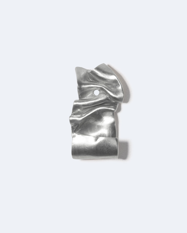 Knotted - Set of 3 Wall Hooks in Silver