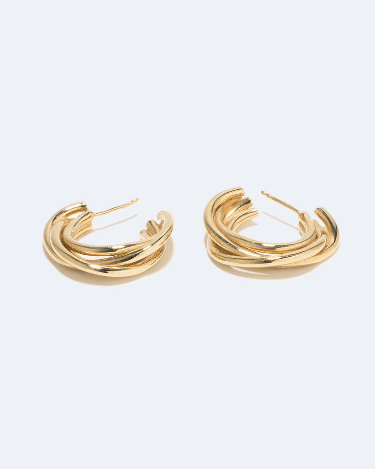 Encounter - Recycled Gold Vermeil Earrings