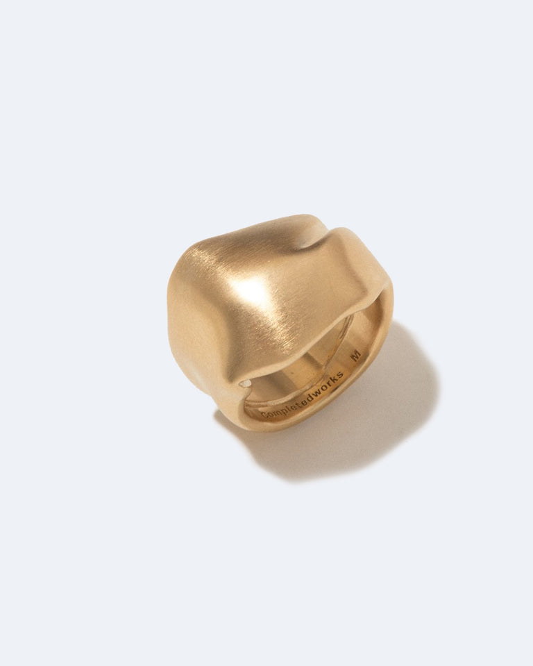 The Best Place to be a Puffin - Gold Vermeil Ring