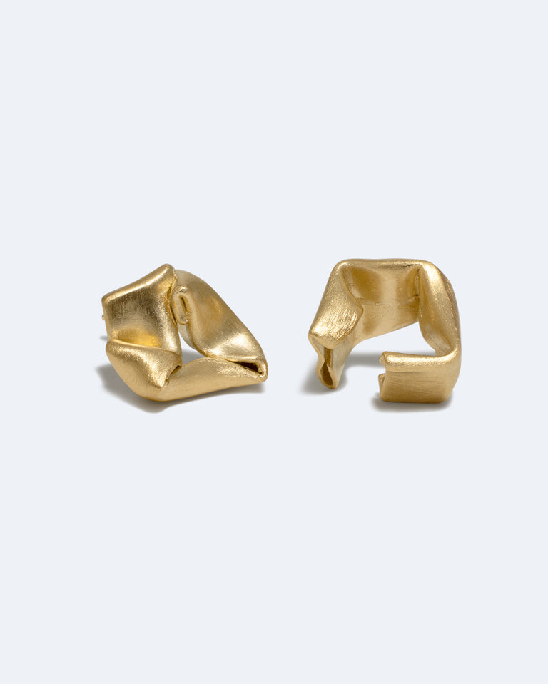 Everyone Wants to Rule the World - Recycled Gold Vermeil Earrings