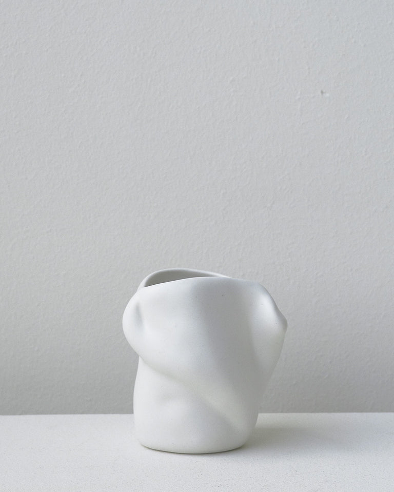Postures - Vessel in Matte White