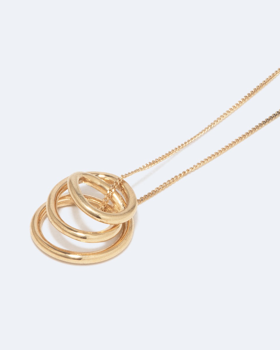 Flow - Pendentif en vermeil