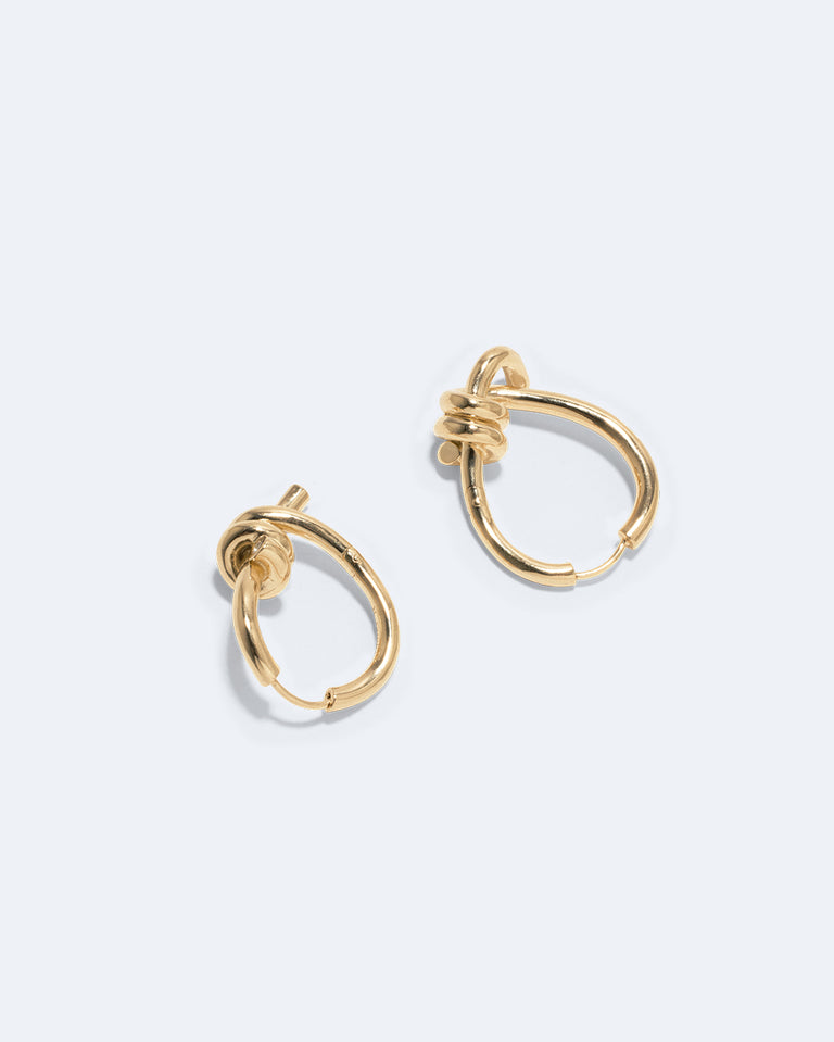 The Freedom to Imagine II - Recycled Gold Vermeil Earrings