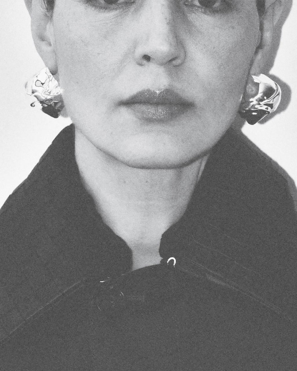 Conked Out - Recycled Silver Earrings