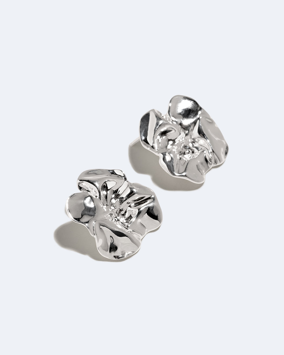 R2272 - Boucles d'oreilles en argent recyclé