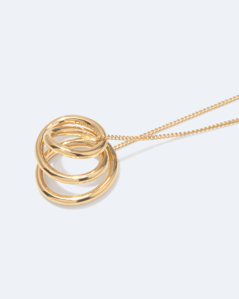 Flow - Pendentif en vermeil
