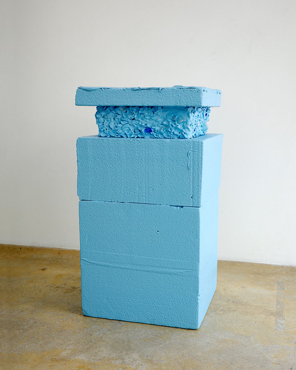 Blue Medium Plinth