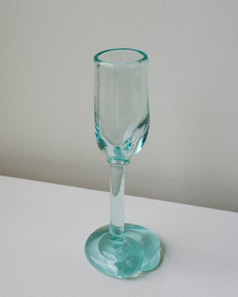 Thaw - Recycled Flute Glass in Clear