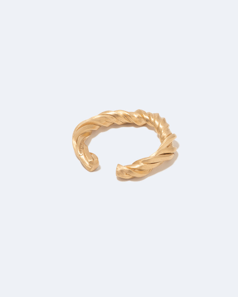 Deep State - Gold Vermeil Ear Cuff