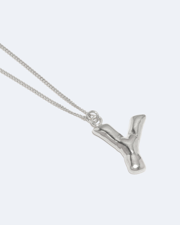 Classicworks™ Y - Collier en argent sterling recyclé