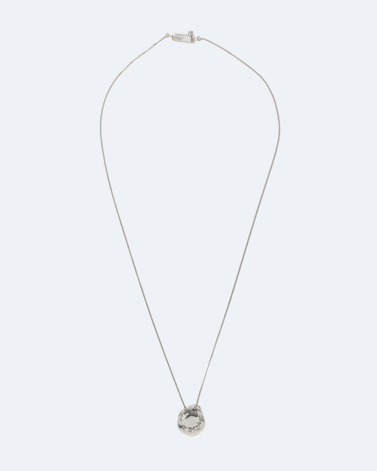 H60 - Pendentif plaqué rhodium