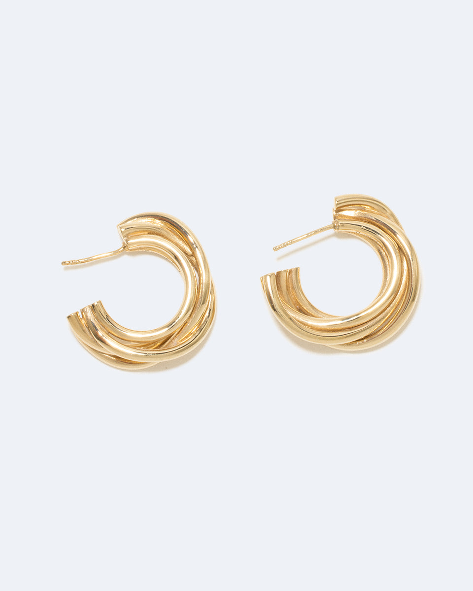 Encounter - Recycled Gold Vermeil Earrings