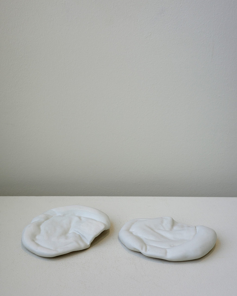 Stand Back! This Coaster is Deflating - Set of 2 Coasters in Matte White