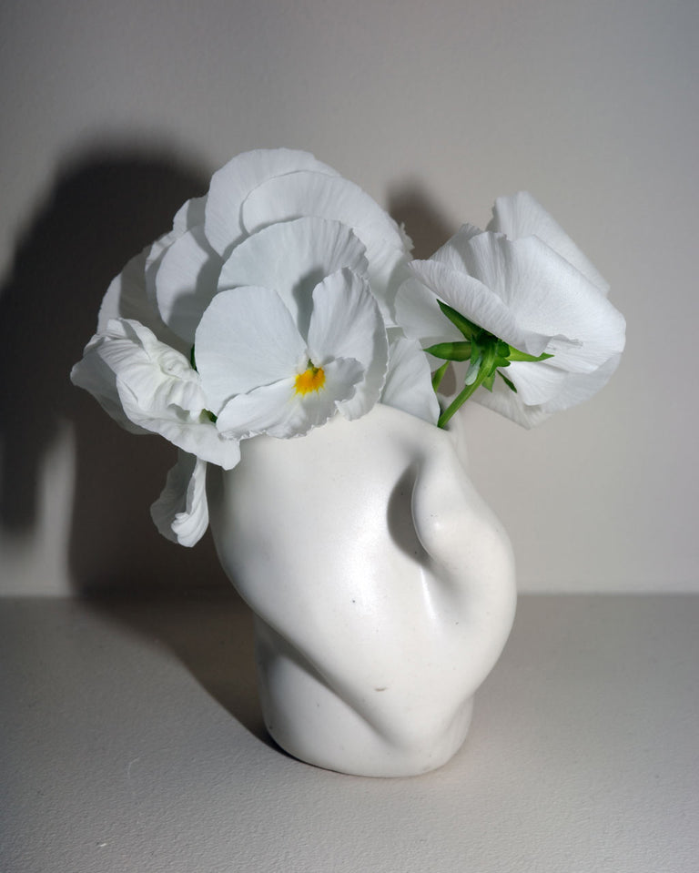 Postures - Vessel in Matte White
