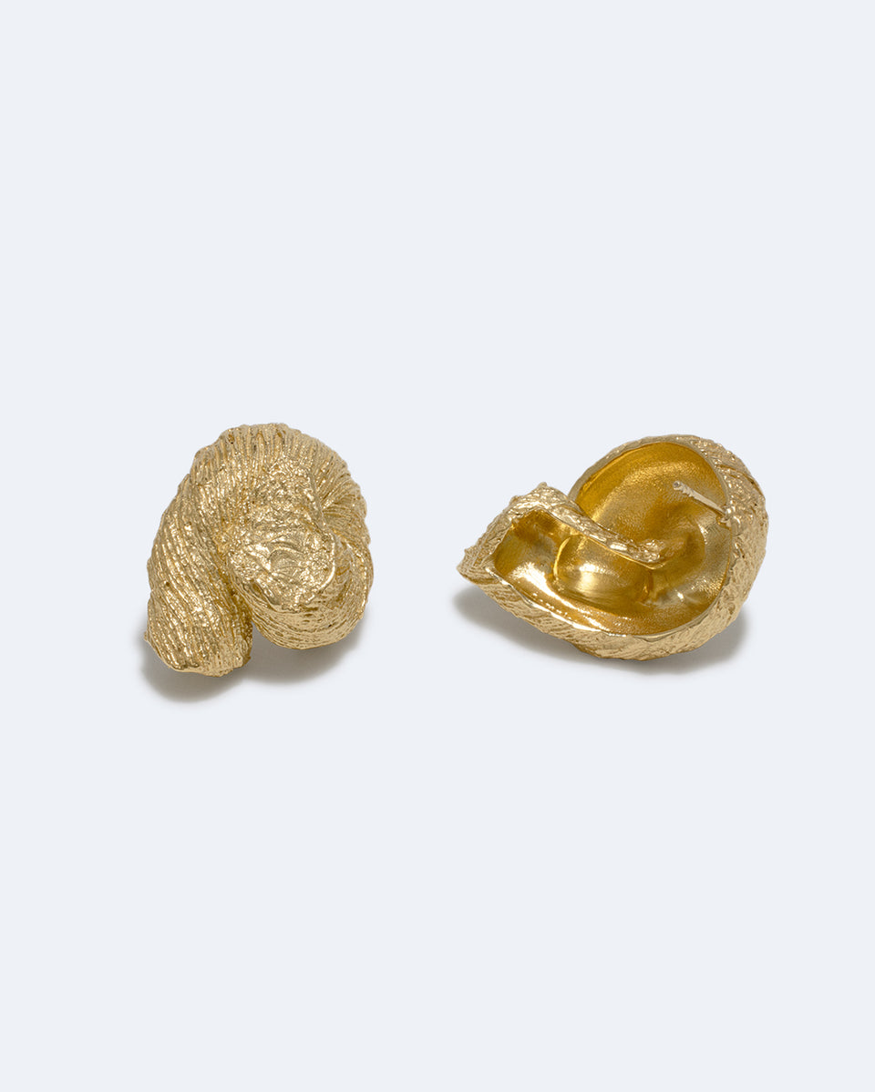 Boucles d'oreilles Cordons - Plaqué Or