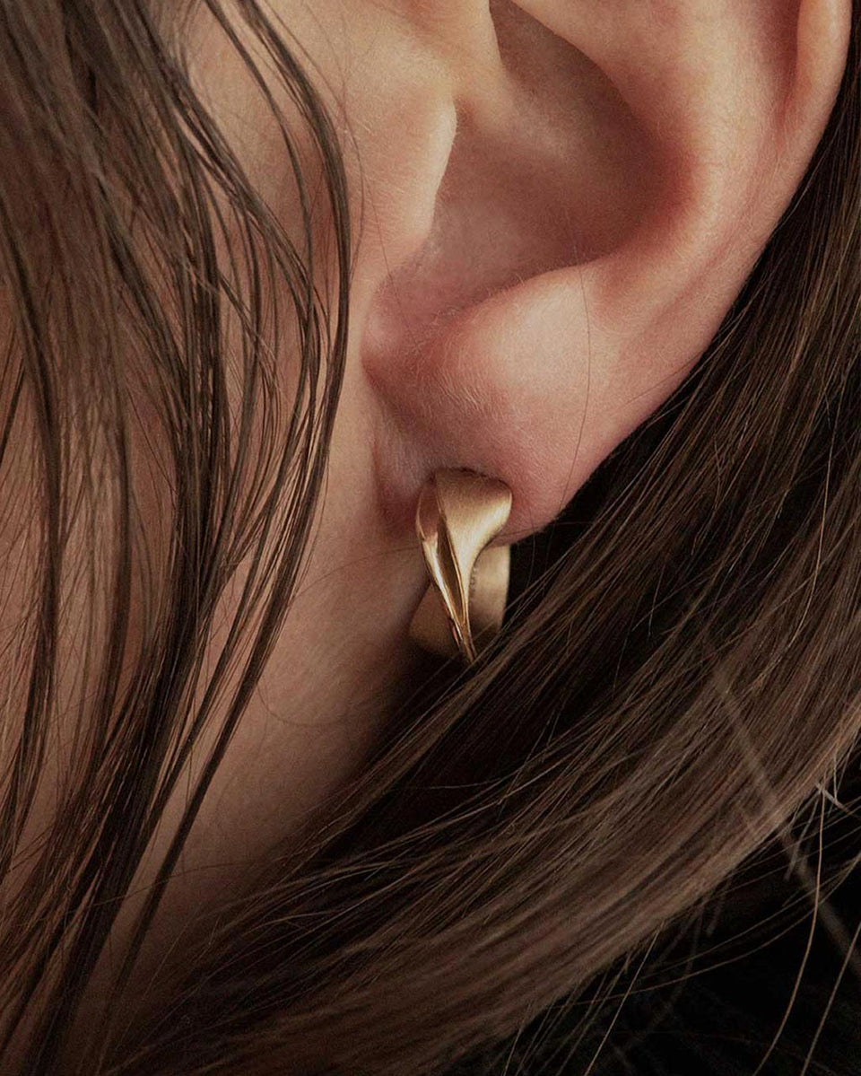 Plume - Recycled Gold Vermeil Earrings