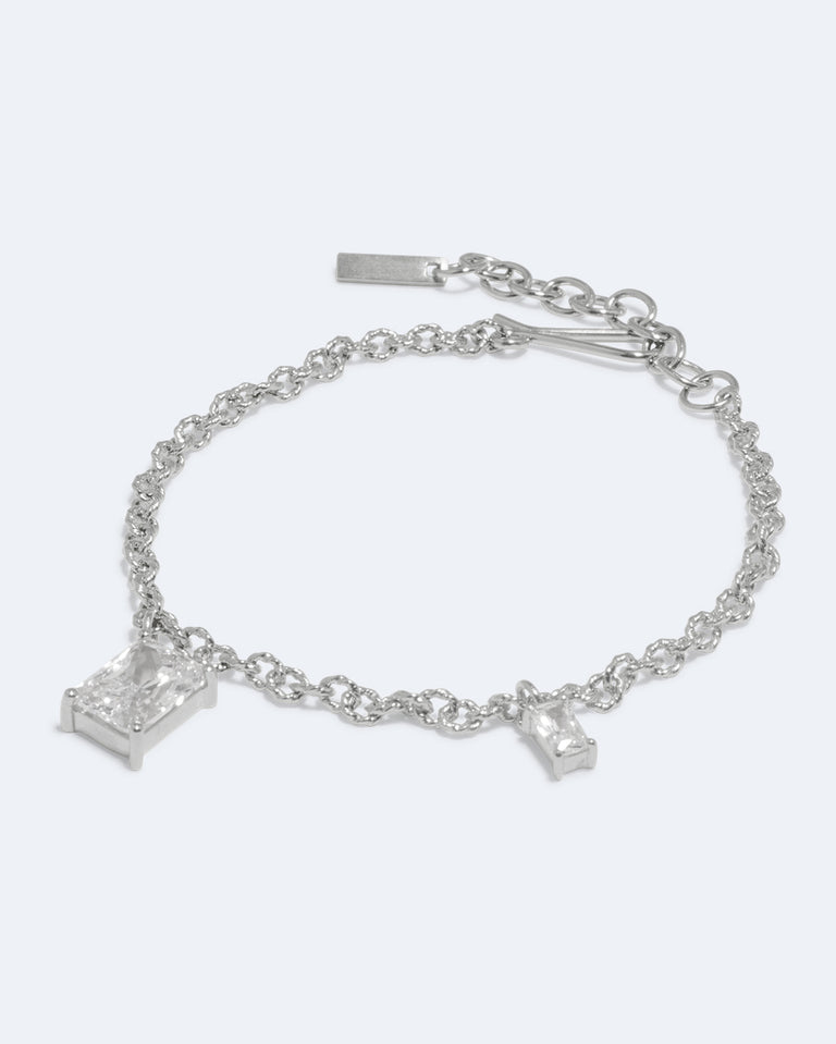 Rêves Chiffrés - Bracelet en Zirconium et Argent Sterling