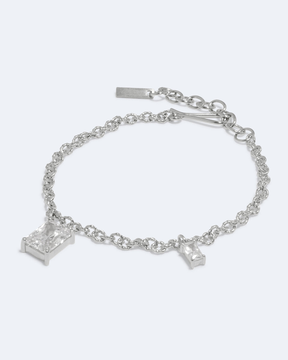 Rêves Chiffrés - Bracelet en Zirconium et Argent Sterling