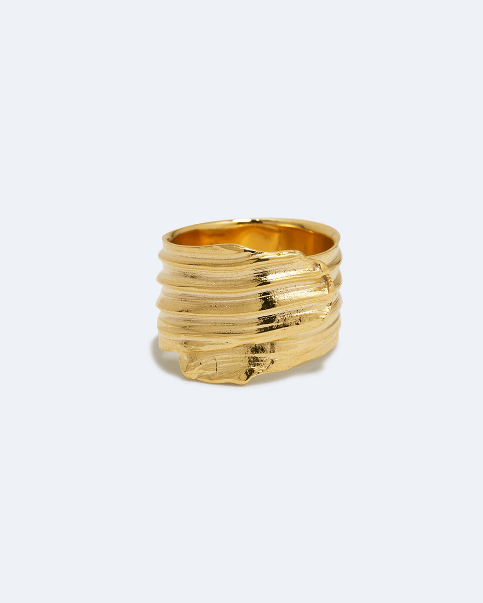 Destiny’s Tributaries - Gold Plated Ring