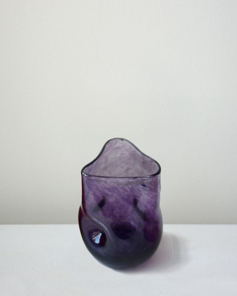Thaw - Recycled Glass Tumbler in Purple